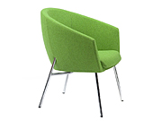 布面休闲椅CG-Megan-chair_办公家具_布面休闲椅_现代经典休闲椅