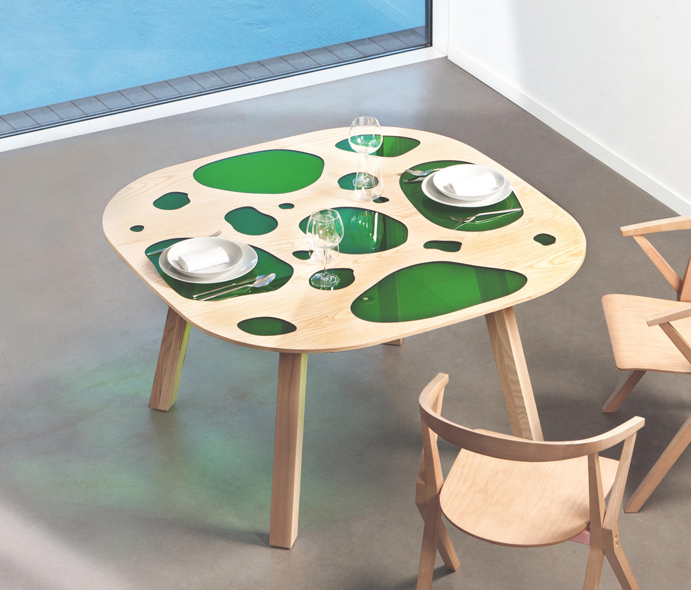 篮球比赛下注平台 - 桌几|餐桌|办公家具|设计师家具|Aquario Table 餐台