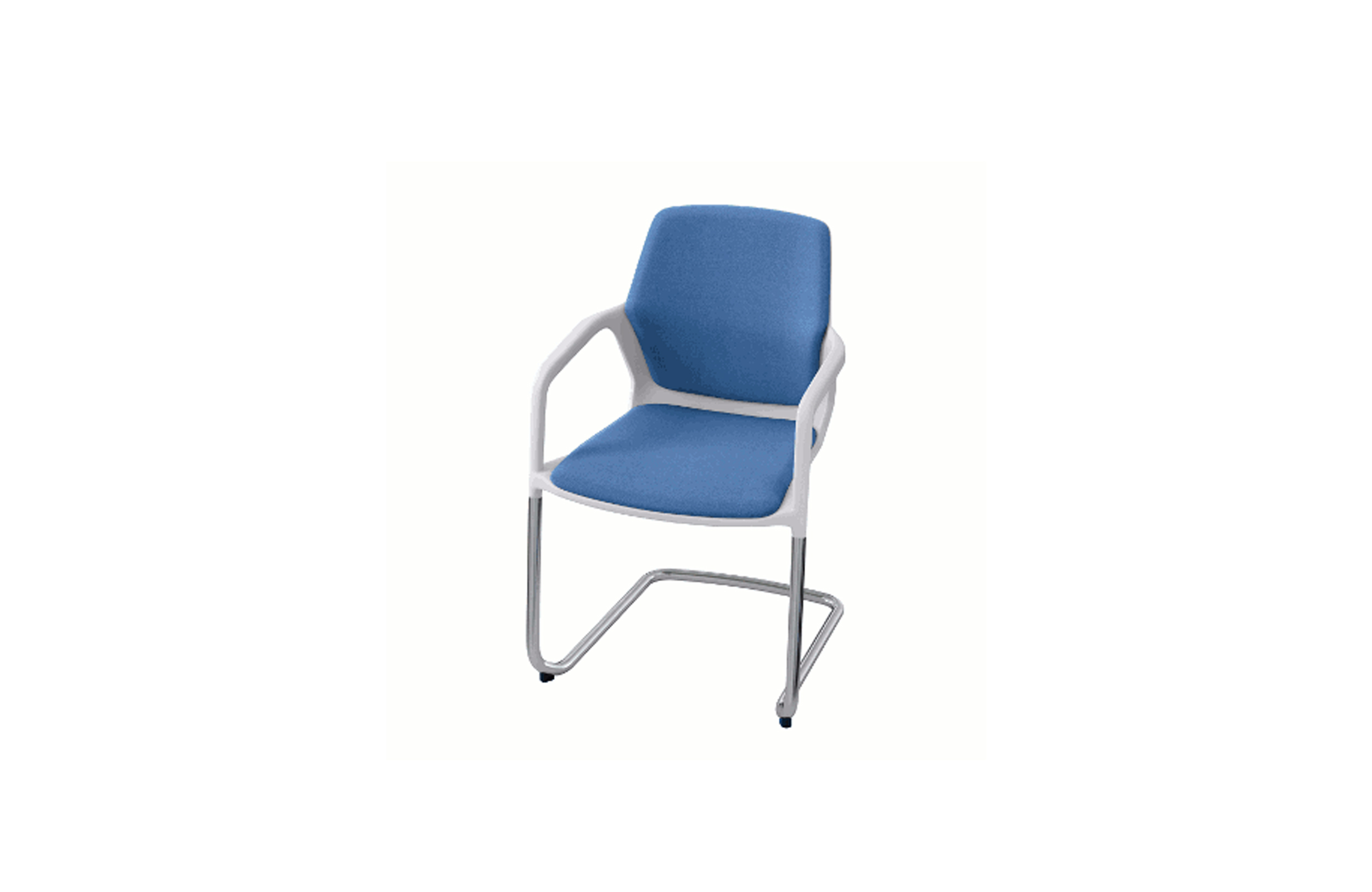 培训家具|布面培训椅|办公家具|设计师家具|现代悬臂椅