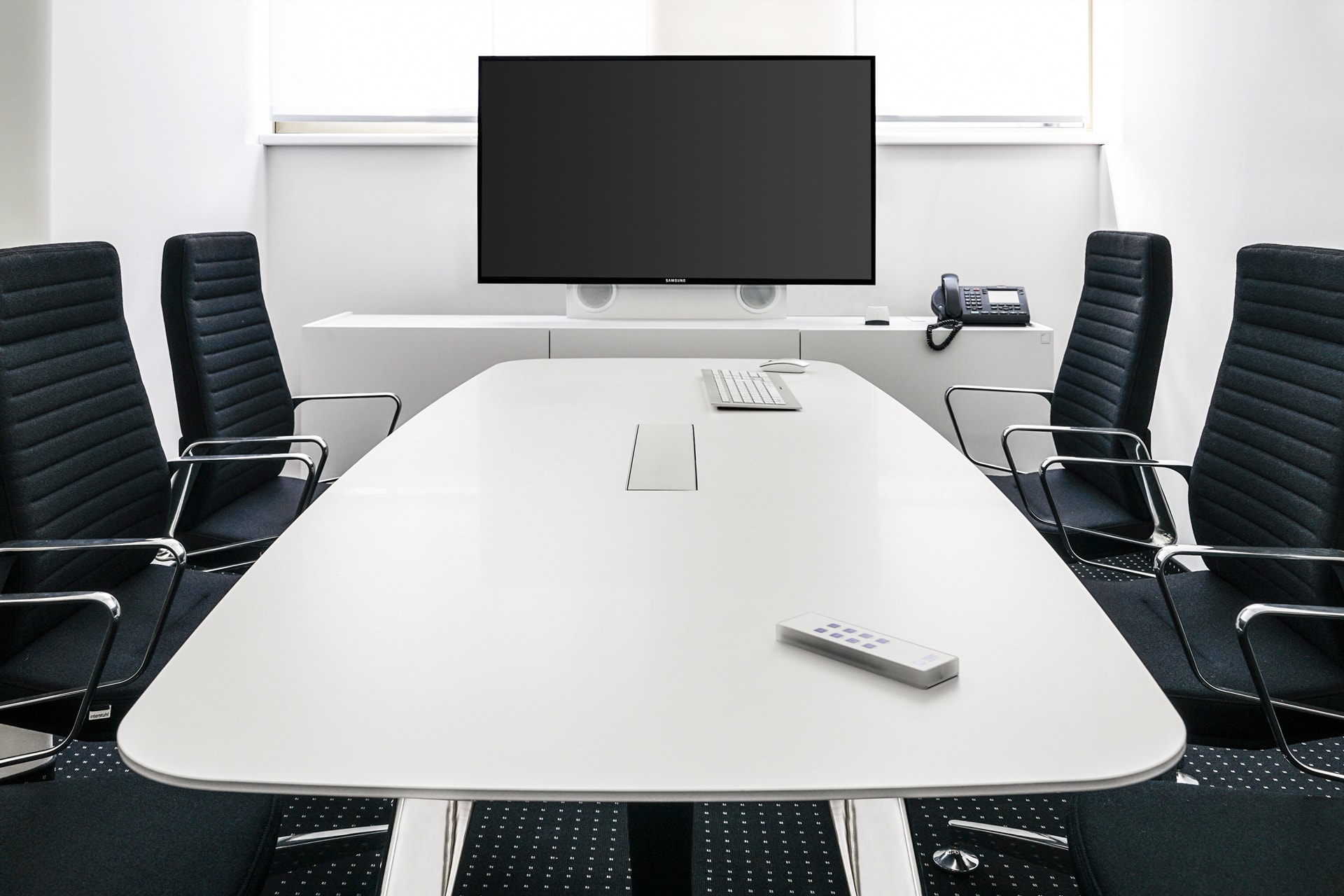 HUB视频系统|HUB视频应用|办公家具|设计师家具|B10视频会议系统桌