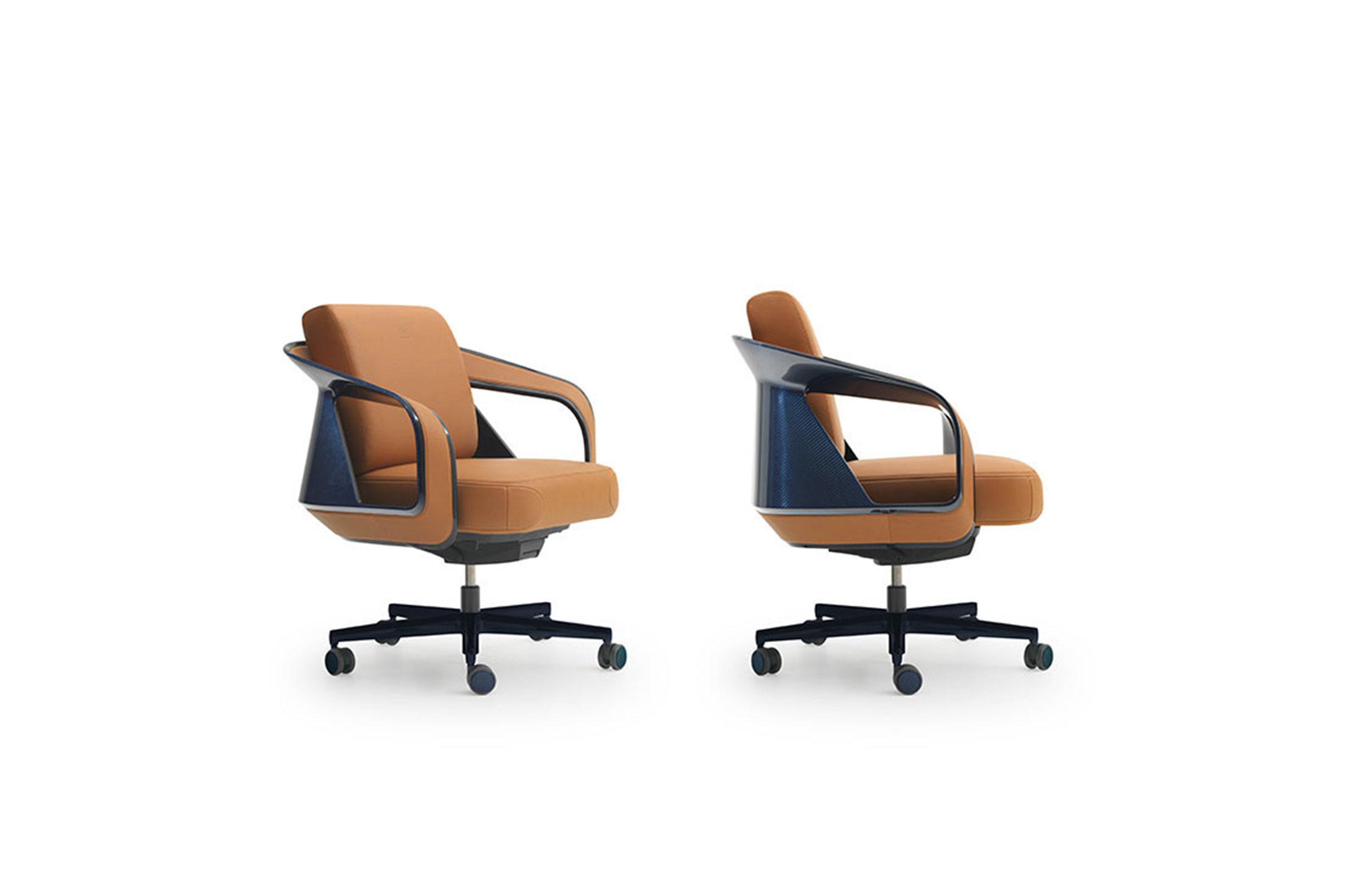 办公椅|现代真皮中班椅|办公家具|设计师家具|埃托雷•中班椅