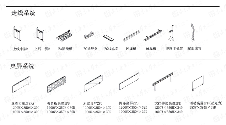 篮球下注平台|Bon|办公家具|Bon波恩|时尚简约现代设计职员桌，办公桌，工作台